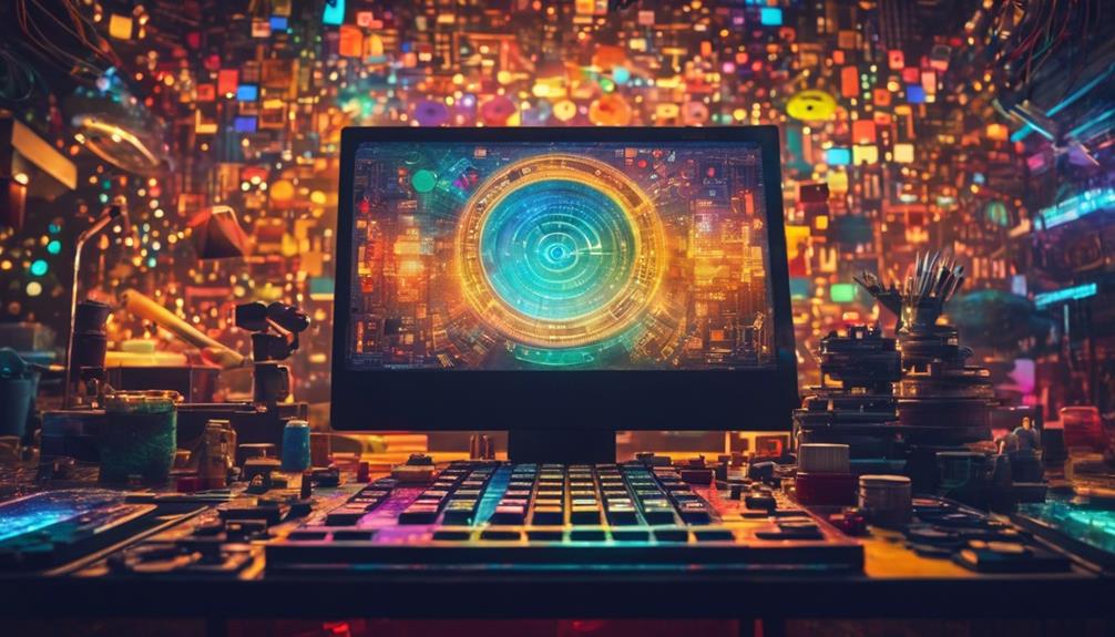 ai creating art freely