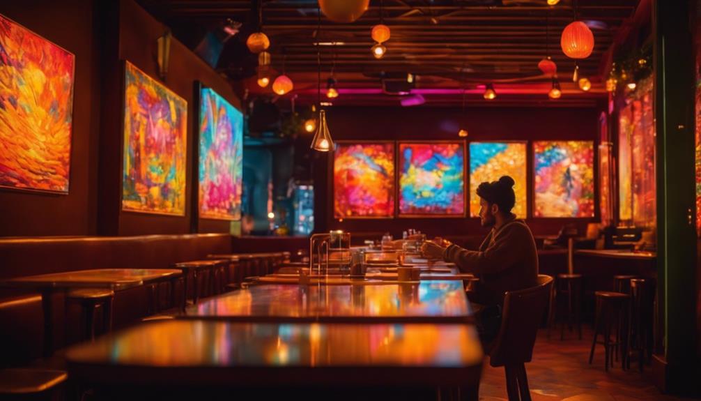 unique cafe experience offered
