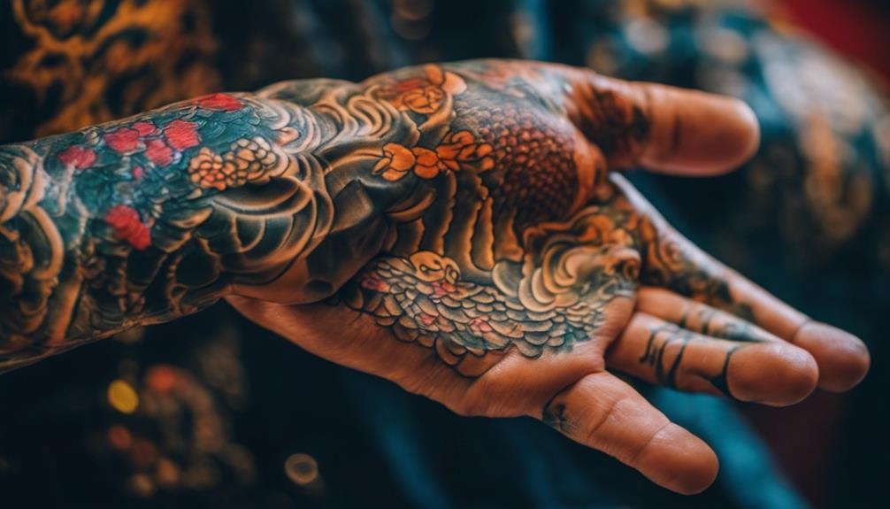 caring for new ink