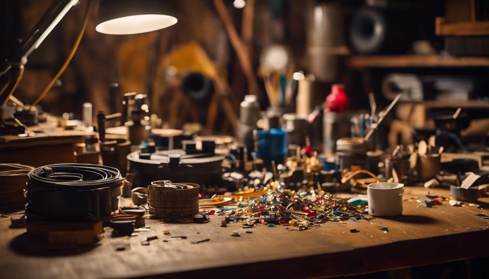 creative materials out of