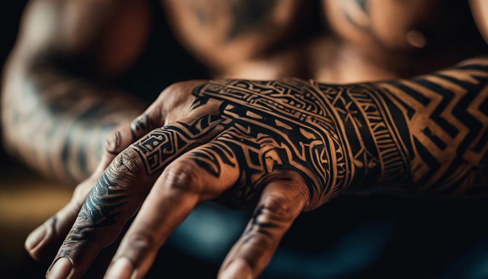 cultural symbolic body art