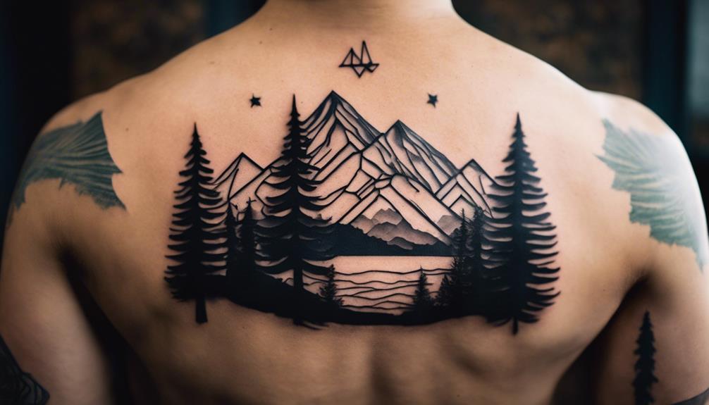 delicate chest tattoo designs