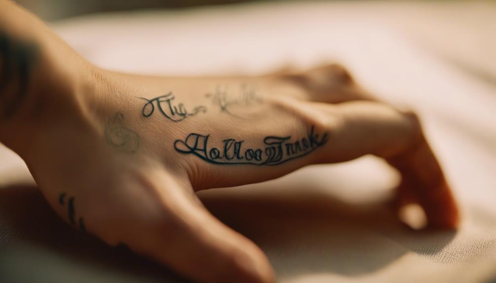 elegant hand drawn font style