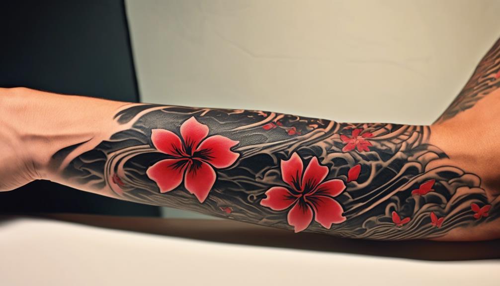 japanese symbolic body art