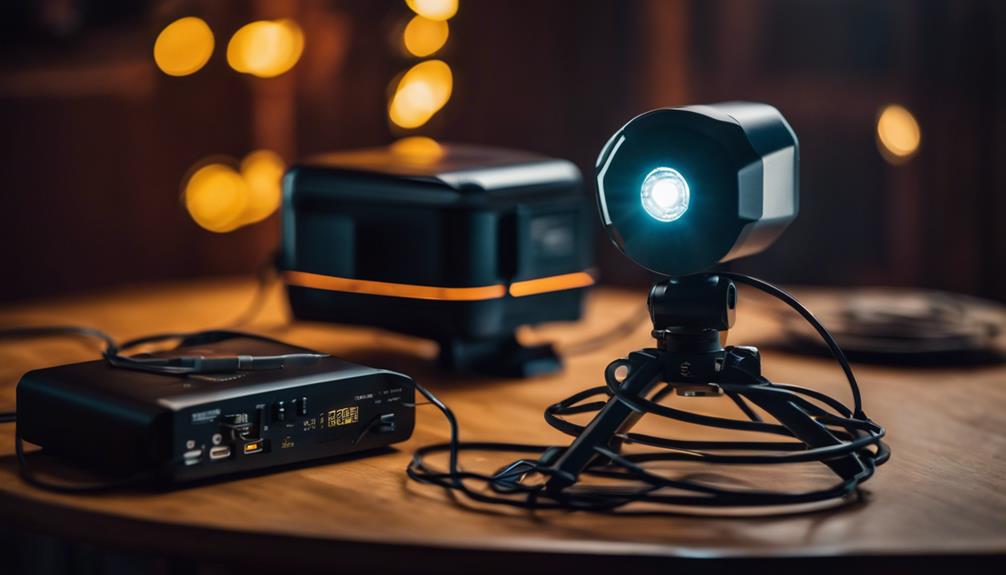 portable lighting solution device