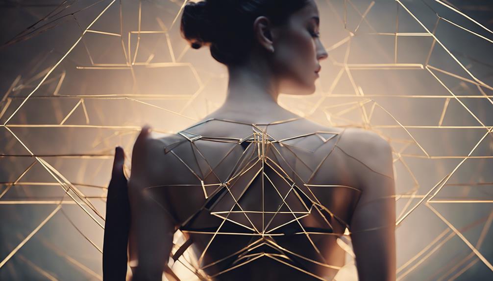 sternum s elegant linear form