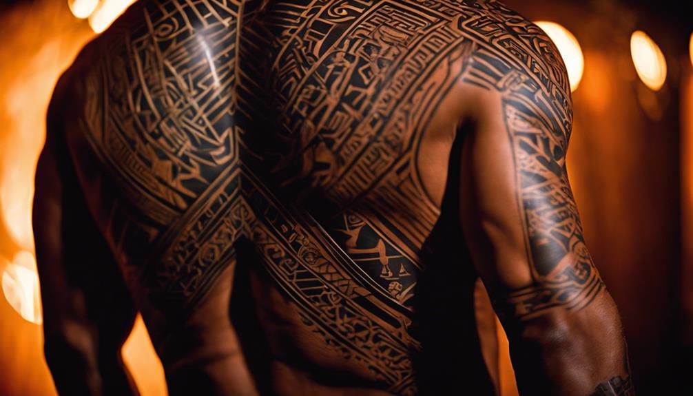 What Tattoos Represent Strength on Men's Backs