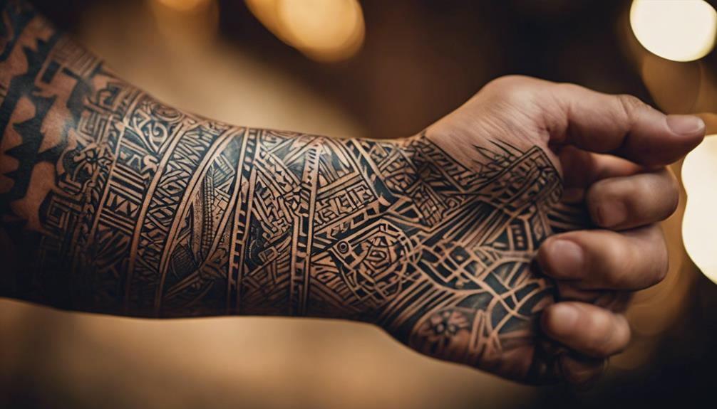 Designing Hand Tattoo Art for Men