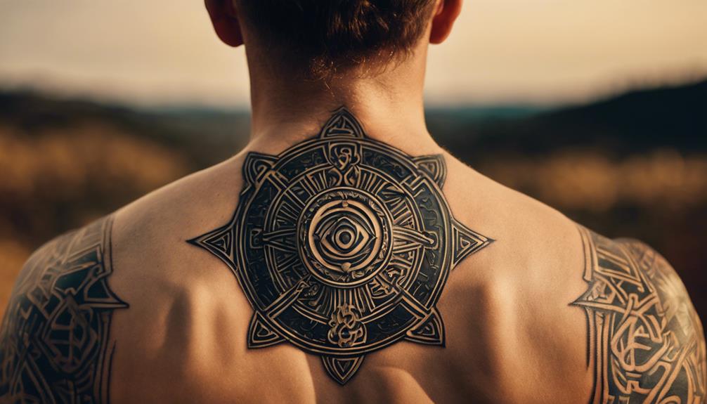 5 Best Protective Symbols for Men's Back Tattoos