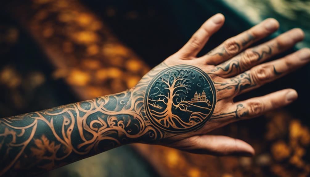 tattoos inspired by nature