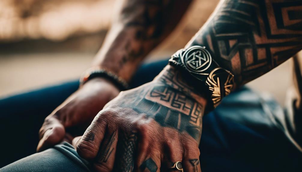 Why Simple Tattoos Rule Men's Hands