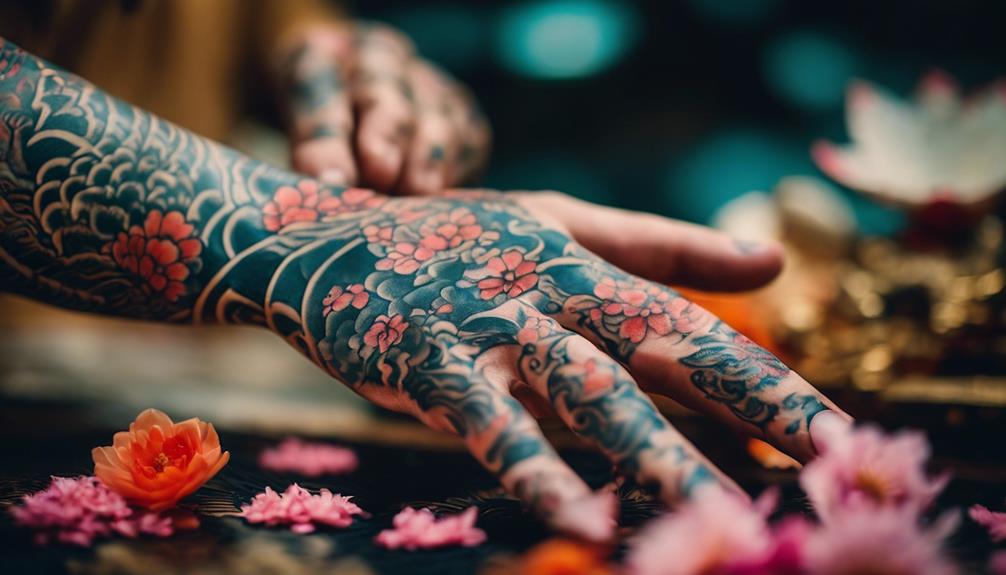 Japanese Hand Tattoos for Men: Artistic Expressions