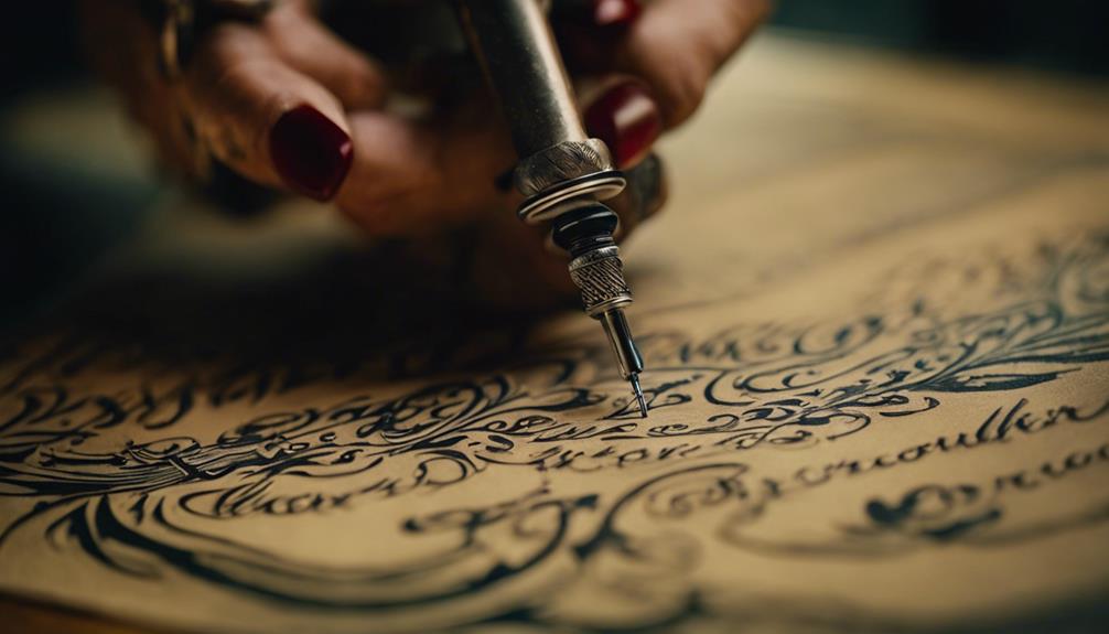 unique handwritten font styles