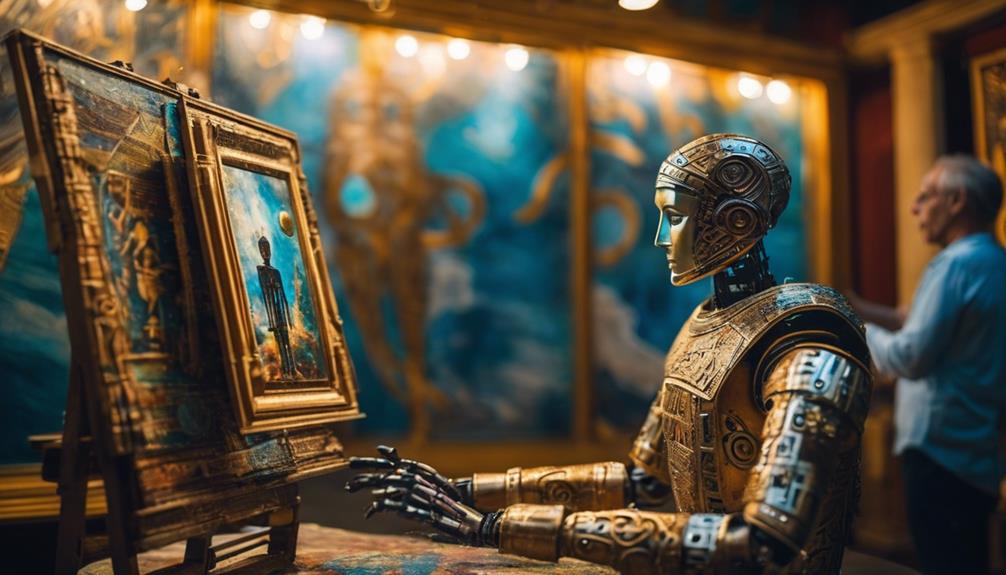 Resolving Authorship Issues in Machine-Made Visual Art - iPic.ai - Create Beautiful Ai Art or Ai Images For Free analyzing the world s views