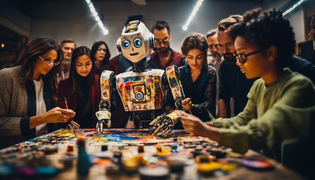 Ethical Dilemmas in Automatic Art Generation - iPic.ai - Create Beautiful Ai Art or Ai Images For Free art and technology merge