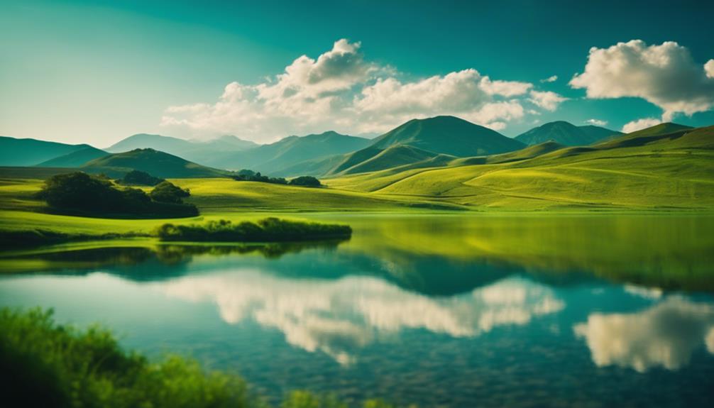 artificially generated scenic views