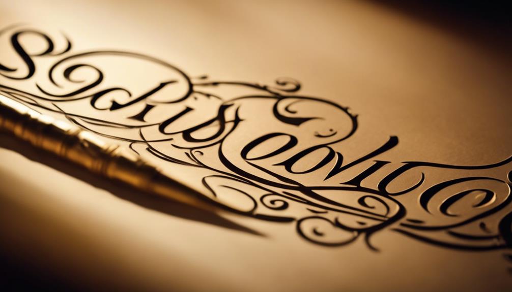 What Are the Ideal Script Tattoo Fonts? - iPic.ai - Create Beautiful Ai Art or Ai Images For Free classic fonts for elegance