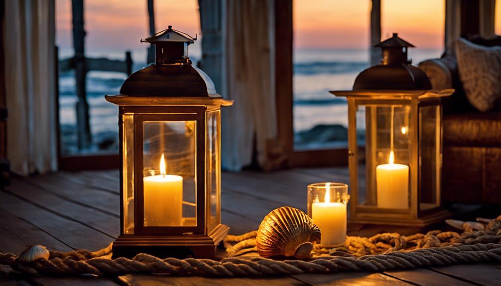 Timeless Waves of Nautical Elegance - iPic.ai - Create Beautiful Ai Art or Ai Images For Free coastal inspired lighting ideas