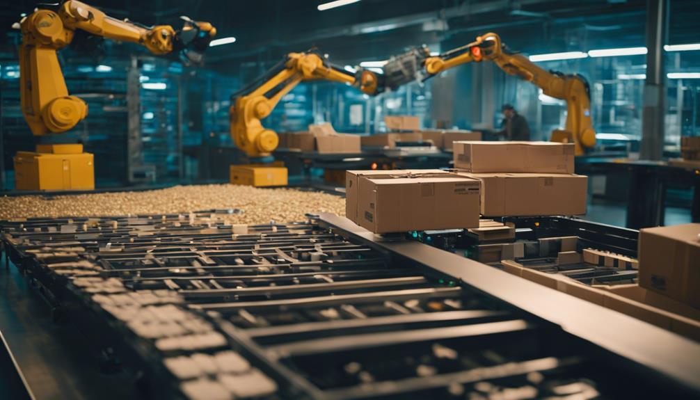 Collaborative Robots in E-commerce Visuals - iPic.ai - Create Beautiful Ai Art or Ai Images For Free collaborative approach to sorting