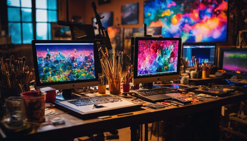 5 Best Image Generators for Artistic Purposes - iPic.ai - Create Beautiful Ai Art or Ai Images For Free comparing product key features
