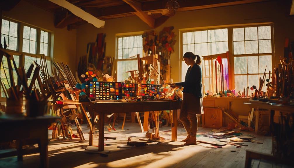 creating visually stunning art