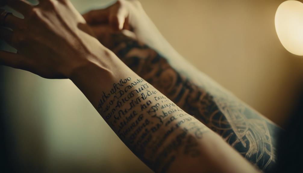 What Are the Ideal Script Tattoo Fonts? - iPic.ai - Create Beautiful Ai Art or Ai Images For Free cursive font style choices