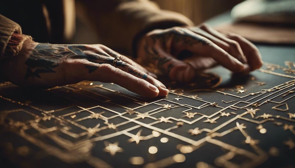 Hand Tattoos for Men With Minimalist Style - iPic.ai - Create Beautiful Ai Art or Ai Images For Free delicate visual representation forms
