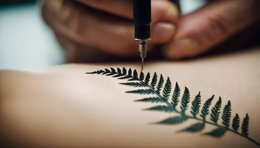 Essential Guide to Minimalist Botanical Forearm Tattoos - iPic.ai - Create Beautiful Ai Art or Ai Images For Free discovering perfect creative match