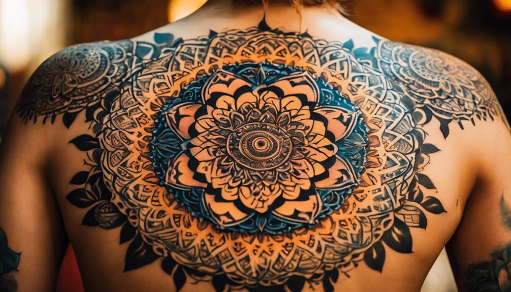 What Does My Mandala Back Tattoo Mean? - iPic.ai - Create Beautiful Ai Art or Ai Images For Free effects on daily routine
