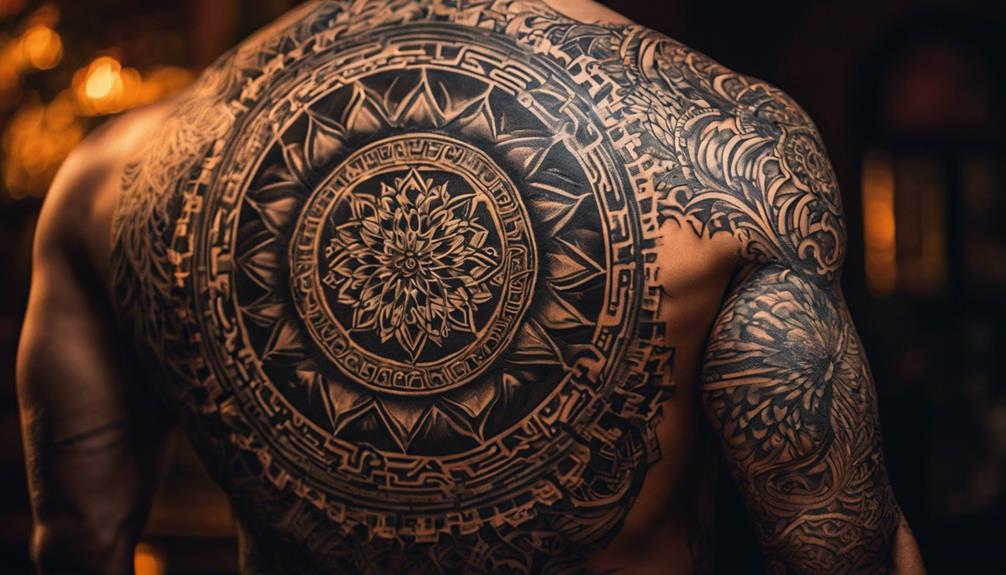 5 Best Unique Back Tattoo Designs for Men - iPic.ai - Create Beautiful Ai Art or Ai Images For Free elaborate works of art