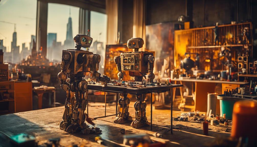 Will Robots Replace Human Artists? - iPic.ai - Create Beautiful Ai Art or Ai Images For Free empowering artistic freedom always
