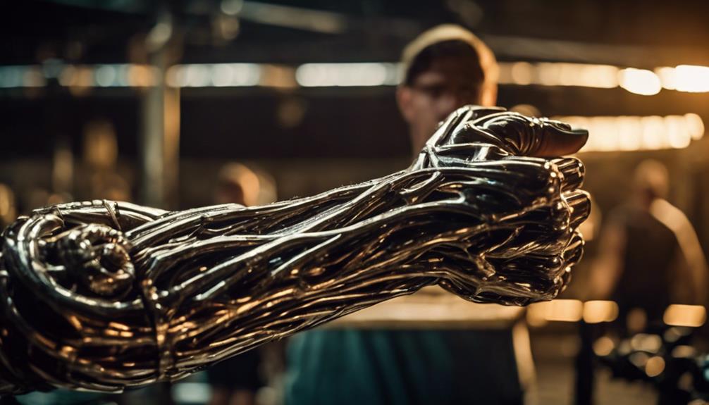Unleash Power on Your Forearm - iPic.ai - Create Beautiful Ai Art or Ai Images For Free exercise for hand strength
