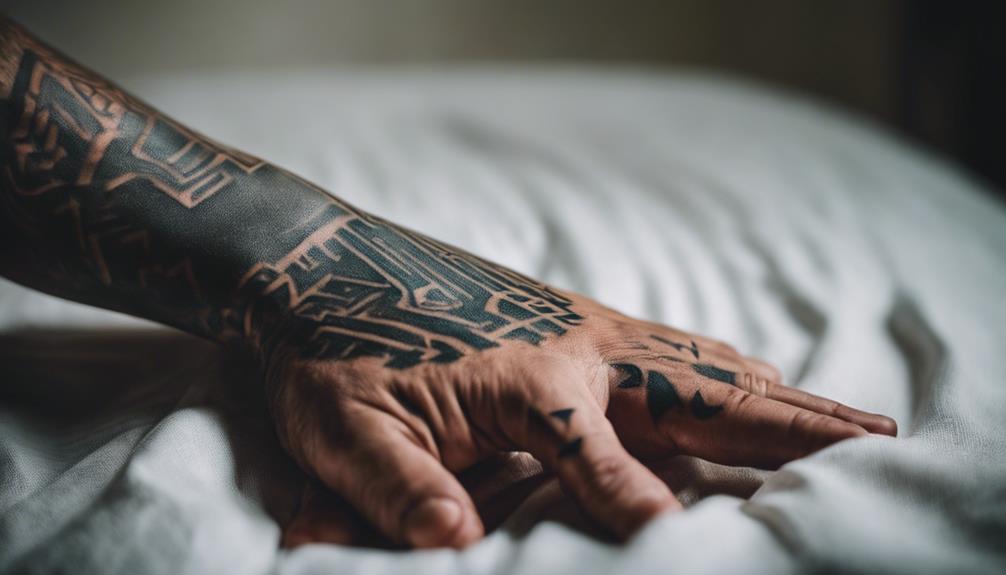 Why Simple Tattoos Rule Men's Hands - iPic.ai - Create Beautiful Ai Art or Ai Images For Free faster recovery from injuries