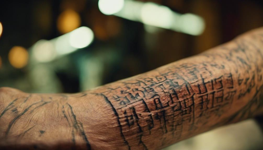 Why Are Some Fonts Unsuitable for Tiny Tattoos? - iPic.ai - Create Beautiful Ai Art or Ai Images For Free font quality lasts long