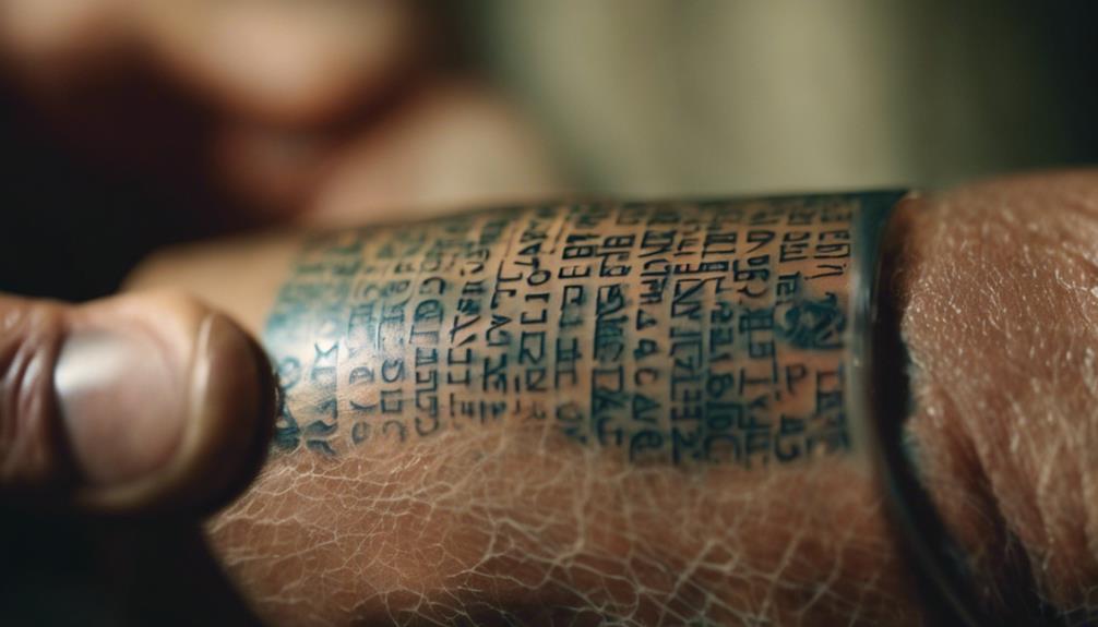 Why Are Some Fonts Unsuitable for Tiny Tattoos? - iPic.ai - Create Beautiful Ai Art or Ai Images For Free fonts that stand time