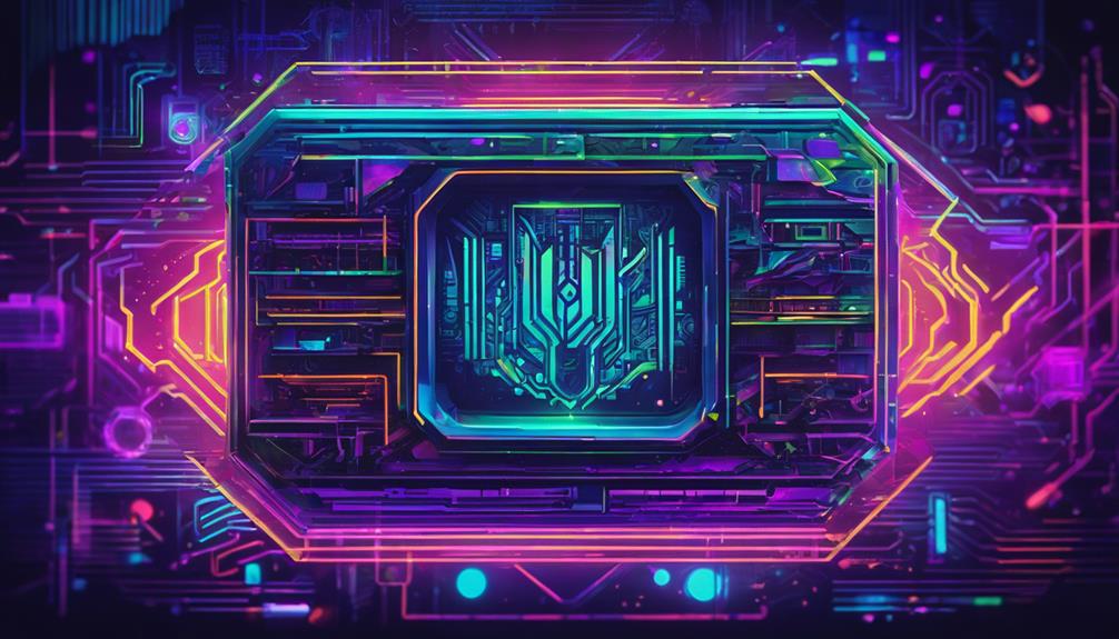 high tech digital art forms