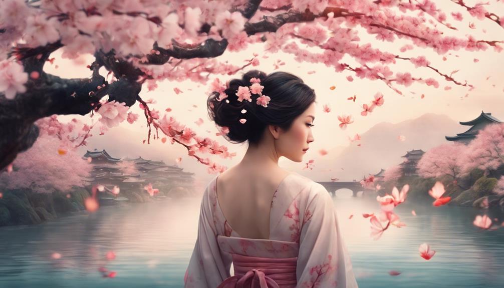 Timeless Beauty of Japanese Cherry Blossom Tattoos - iPic.ai - Create Beautiful Ai Art or Ai Images For Free intricate designs tell stories