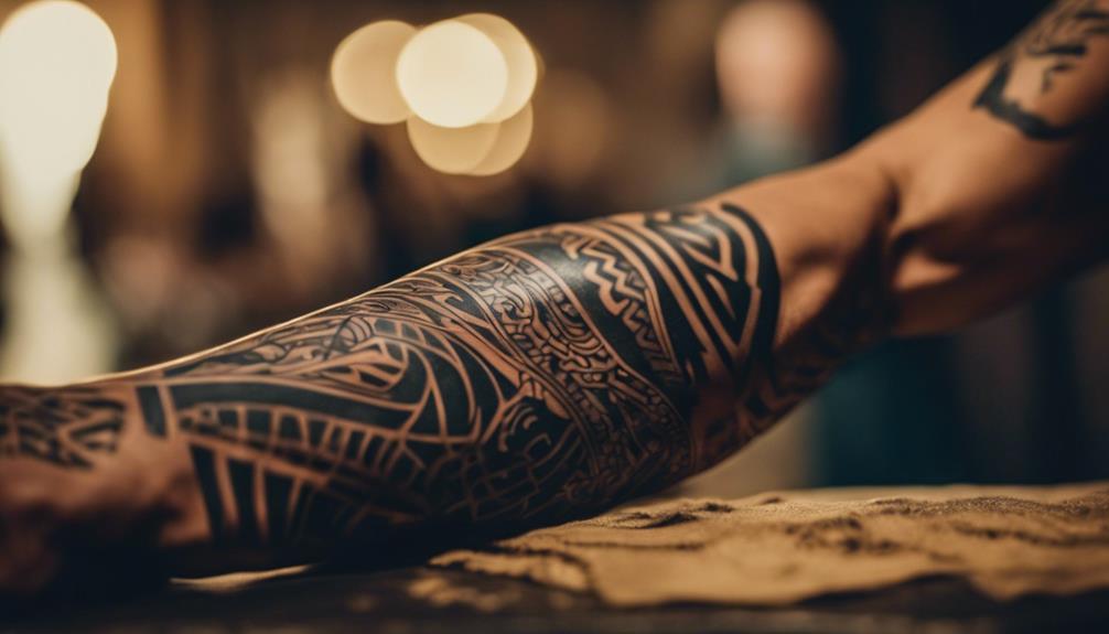 Intricate Forearm Tattoo Designs for Men - iPic.ai - Create Beautiful Ai Art or Ai Images For Free intricate patterns of culture