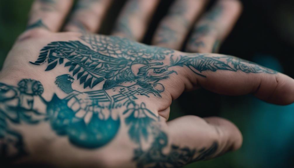 Hand Tattoos for Men With Minimalist Style - iPic.ai - Create Beautiful Ai Art or Ai Images For Free intricate small scale art