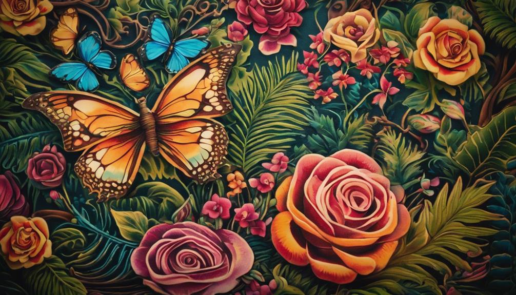 nature s beauty on fabric