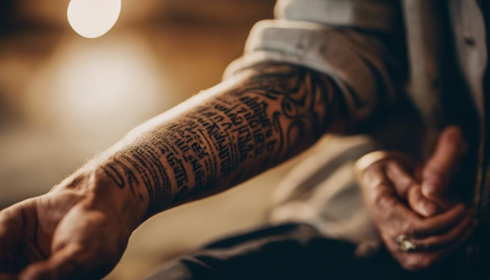 Tattoo Lettering Fonts for Beautiful Quotes - iPic.ai - Create Beautiful Ai Art or Ai Images For Free optimal text placement guide