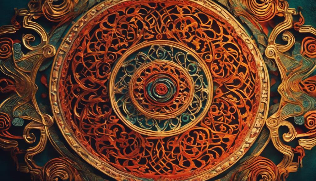 Fusion of Ancient Patterns Unleashed on the Torso - iPic.ai - Create Beautiful Ai Art or Ai Images For Free optimizing movement and posture