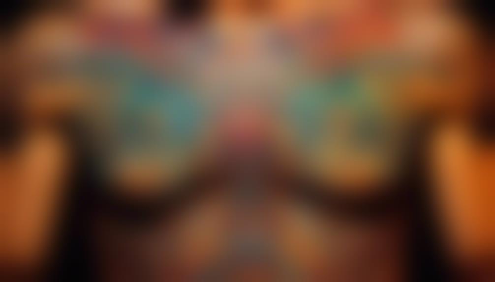 Why Abstract Patterns Make Chest Tattoos Unforgettable? - iPic.ai - Create Beautiful Ai Art or Ai Images For Free options for chest positioning