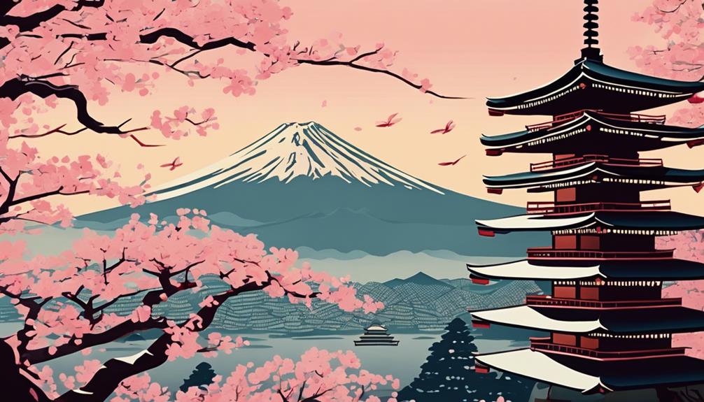 origins of cherry blossoms