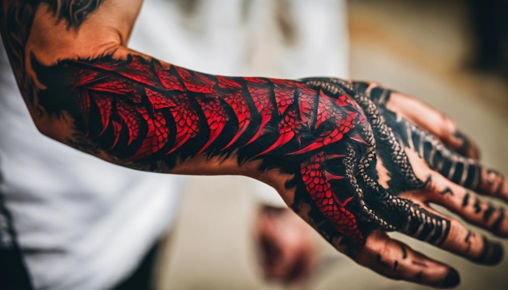 powerful mythical body art