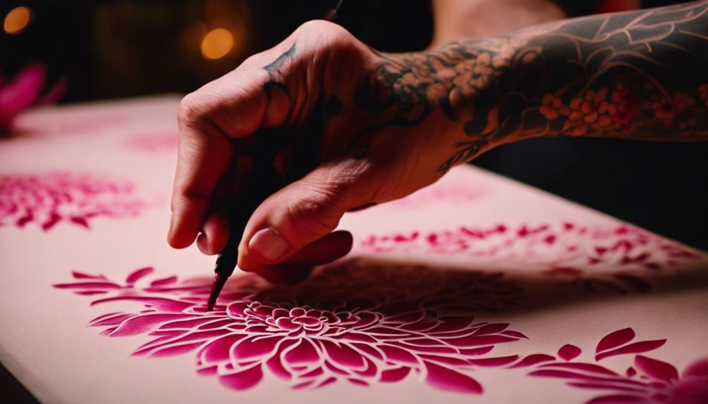 Timeless Beauty of Japanese Cherry Blossom Tattoos - iPic.ai - Create Beautiful Ai Art or Ai Images For Free selecting the perfect artist