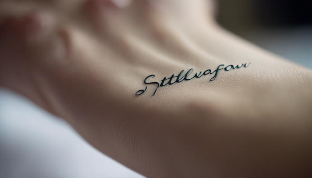 Ideal Script Fonts for Tattoo Quotes - iPic.ai - Create Beautiful Ai Art or Ai Images For Free simple designs for body