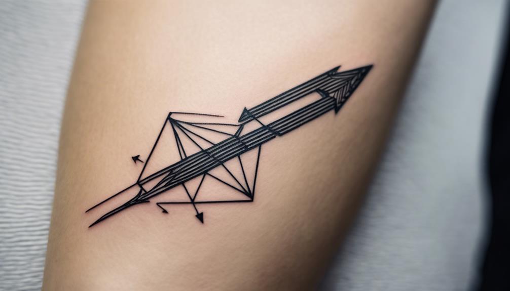 Simple yet Bold: Inner Forearm Tattoo Designs - iPic.ai - Create Beautiful Ai Art or Ai Images For Free simple visual design elements