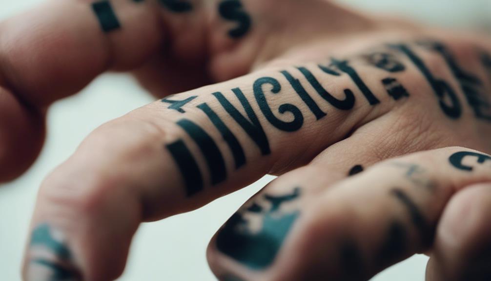Hand Tattoos for Men With Minimalist Style - iPic.ai - Create Beautiful Ai Art or Ai Images For Free small font size matters