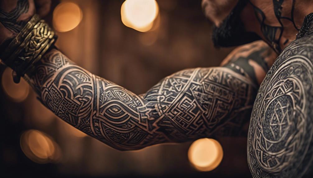 Intricate Forearm Tattoo Designs for Men tattoo designs for men